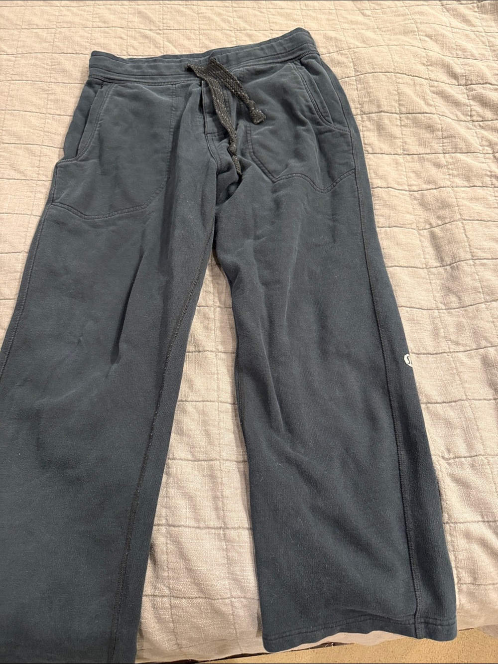 lululemon athletica Men's Dark Gray Drawstring Joggers